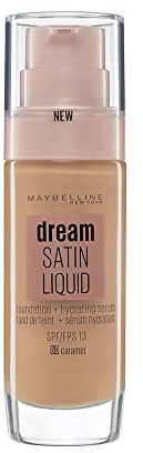 Maybelline New York Make Up, Dream Radiant Liquid Make-Up, Flüssige Foundation, Nr. 60 Caramel, 30 ml