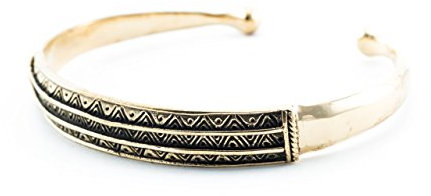 Wikinger Armreif DAGAN Ø 6.2 cm Arm-Schmuck Antik Bronze