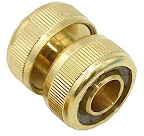 1/2″, 3/4″,5/8, 1 Gewinde-Schnellverbinder Messing Gartenbewässerungsadapter Tropfbewässerung Kupferschlauch Schnellverbinder-Armaturen, 3/4x3/4