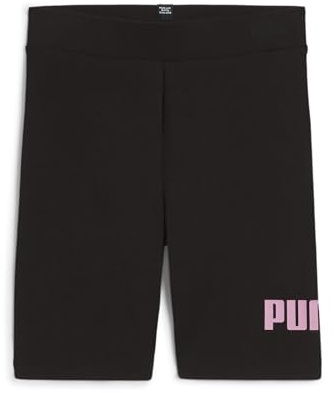 PUMA ESS Logo Short Tights G, Mädchen Strumpfhose, PUMA Black-Mauved Out, 847457