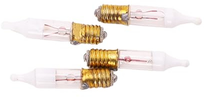 Christmas Concepts® Pack of 4 Clear Screw in Spare Bulbs - 12v - Replacement Bulbs