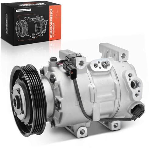 Frankberg Compresor de aire acondicionado con Embrague Diesel Compatible con i40 VF i40 CW VF Replace# 890562, Incluido. Aceite preaplicado | Compatible con i40 VF, i40 CW VF