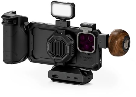 Tilta Khronos Ultimate Kit para iPhone 16 Pro Max (negro, iPhone 16 Pro Max)