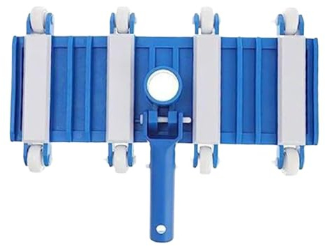 Swimming Pool Vacuum Head - Pool Vacuum Head With Wheels | Multifunctional Pool Maintenance Vacuum Head With Swivel And Wheels, Heavy Duty Pool Cleaning Equipment And Accessories For Swimming Pool