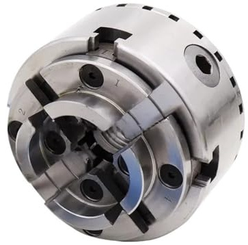 FBFTGMRMTA KP96 4-Backen Selbstzentrierendes Spannfutter for Holzbearbeitung Spannfutter 4 Zoll 100MM Gewinde M33 * 3,5 Klemmung 8-60MM