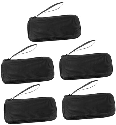 DEARMAMY 5stücke Portable Diabetes Tasche Für Blutzuckermessgeräte Praktische Aufbewahrung Für Diabetikerutensilien Für Reisen Und Zuhause Mit Elastischen Schlaufen Zur Sicheren