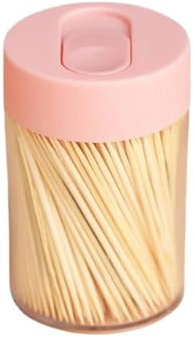 Palillos de dientes de bambú carbonizado con doble cabeza, palillos de dientes de madera natural, herramienta de limpieza de dientes, portátil, decoración del hogar para frutas