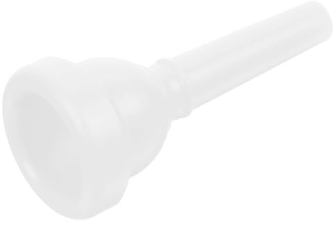 Beavorty Boquilla para Trombón Medio de Plástico Abs, Accesorio Reemplazo Profesional de Color Claro, Compatible Trombón Alto, Herramienta para Instrumento Musical Portátil