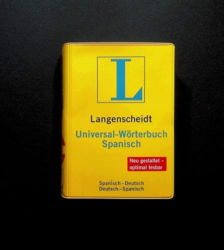 Langenscheidt Universal-Wörterbuch Spanisch: Spanisch-Deutsch/Deutsch-Spanisch