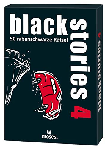 moses. black stories 4 | 50 rabenschwarze Rätsel | Das Krimi Kartenspiel: die 50 ultimativen schwarzen Rätsel