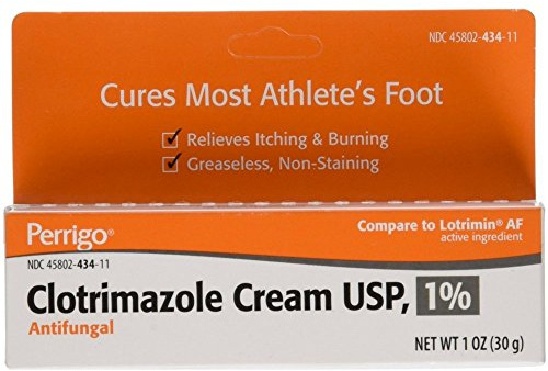 Clotrimazole Cream 1 Oz. Athlete's Foot