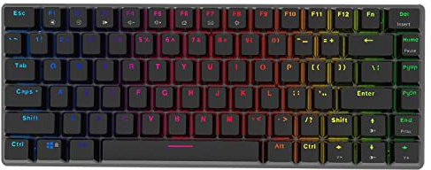 Ajazz x Tastiera meccanica AK33 RGB Backlit Black Switch