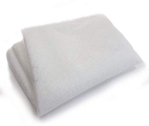 Spudulica 22.5m2 (2.25x10m) Soakaway Crate Membrane Folded Drainage Fleece Fabric Landscape Membrane Crate Wrap Garden Fleece Artificial Grass Layer