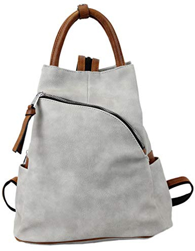 irisaa Damen Rucksack Daypack Tasche Umhänge Tasche Schulrucksack Schultertasche für Frauen und Mädchen