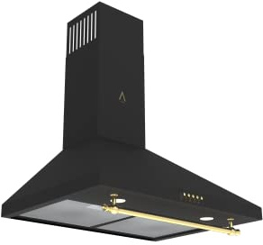 ALPHA Campana Decorativa Rústica Dorada GEA GOLD-60. Clase A, 850 m3.