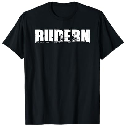Rudersport Doppelzweier Ruderer Paddeln Rudern T-Shirt