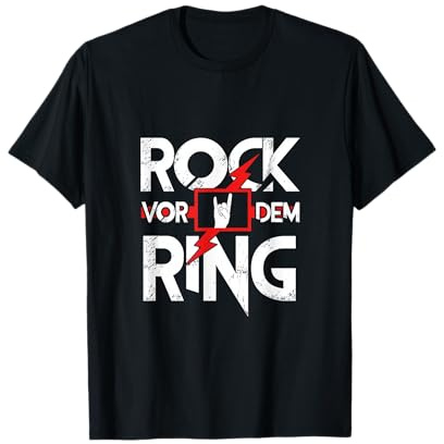 Junggesellenabschied Rock vor dem Ring Festival Fun JGA T-Shirt