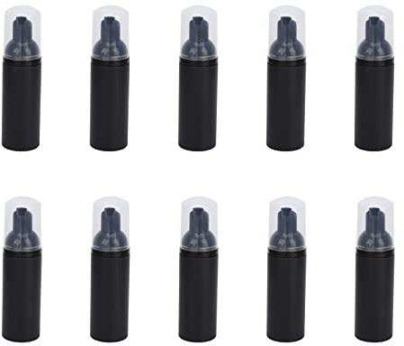 10 Stücke 50ml Leere Seifenspender Pumpflasche, Wiederbefüllbarer schaumseifenspender Flasche, Schaum-Reiseseifenspender mit Doppeltem Auslaufschutz, Tragbare Pumpflasche für Handseife, Körperwäsche