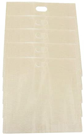 Abbto Bolsas antiadherentes para tostadora | Bolsa para tostadora Reutilizable de 5 Piezas | Fundas antiadherentes para tostadora para sándwiches, Pasteles, porciones de Pizza, Nuggets de Pollo
