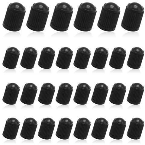 Tappi per valvole auto, 30 pezzi, universali per pneumatici auto, in plastica, per pneumatici stabili, biciclette