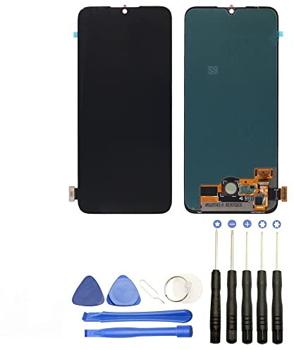 JUANIO Pantalla Completa Compatible con Xiaomi Mi A3 6.01 Azul Subtil + Herramientas