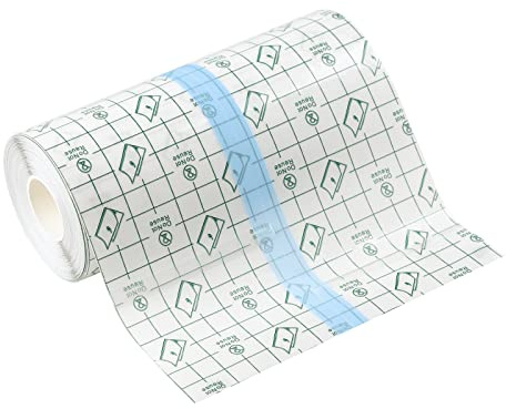 EFUTURETIME Tattoo Pflaster Wasserdicht Transparent 15cm × 10m Tattoo Folie | Wasserfest, Duschpflaster-Bandage, Tattoo-Zubehör für Sport und Duschen