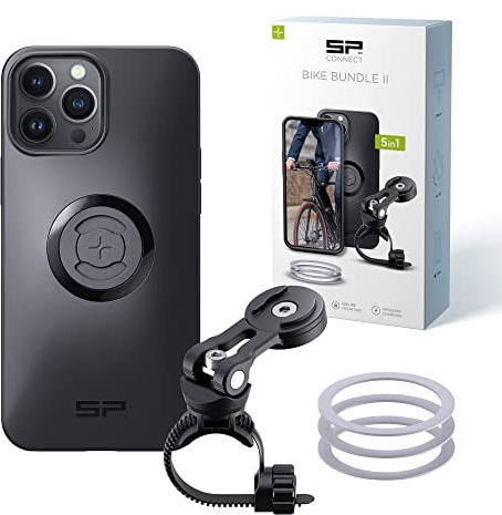 SP CONNECT Fahrrad-Handyhalterung | SPC+ | Handyhalter für Fahrradlenker | Fahrradhandyhalterungen für alle Smartphone Handys wie iPhone Samsung | Mountainbike Rennrad Handy Halterung