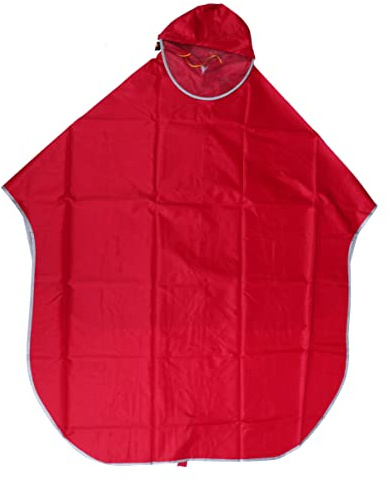 Toddmomy Men Women Bike Raincoat Lightweight Rain Poncho Cycling Rain Cape for Scooter
