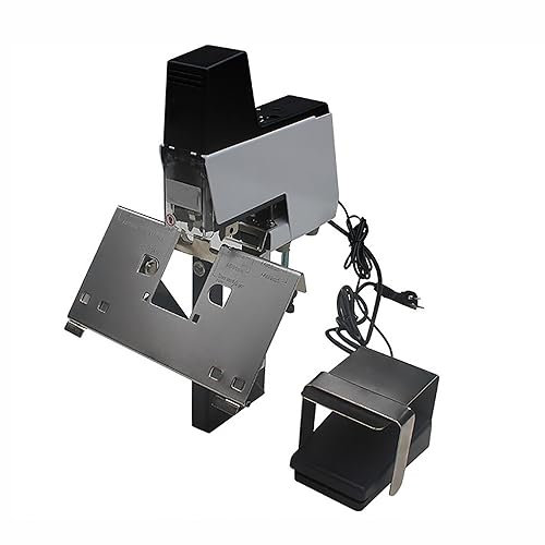 Agrafeuse À Selle, Agrafeuse Électrique Automatique Rapide, Machine À Relier, Profondeur De Couture Réglable Jusqu'à 100 Mm, Épaisseur De Reliure 2 À 30 Feuilles, Pour Relier Les Magasins Graphiques