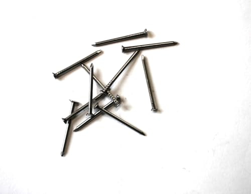 Drahtstifte, Senkkopf, 1,2 x 20 mm, Stahl blank, DIN 1151, 100 Gramm (ca. 500 Stück Nägel)