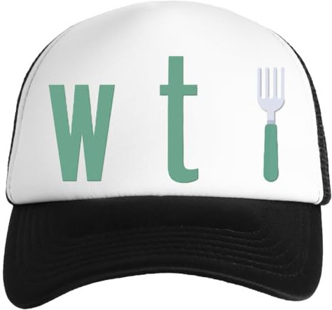 Jinbetee The Good Place Whathe Fork Weiße Kinder Baseball Cap Unisex Snapback
