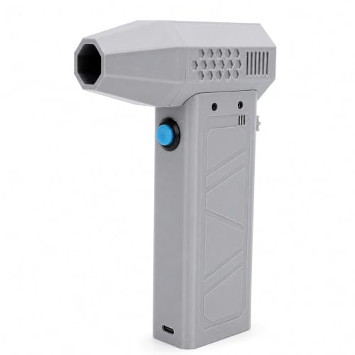 Elprico Mini Gebläse Elektrisches Staubgebläse, 140.000 U/min Turbo Ventilator, 62m/s Windgeschwindigkeit, Wiederaufladbarer Handventilator für PC Tastatur, Auto und Outdoor