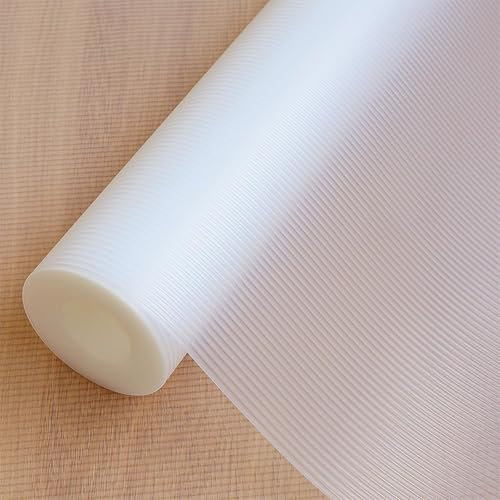 SHSHbuy Rivestimento per Cassetti, Tappetini Frigorifero Antibatterici,Tappetino Cucina,per Mensola Frigorifero,Tavolo Mobile Cucina Ripiani,armadietti,Scarpiera(30cmx300cm,Rayures)