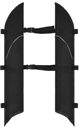CHICIRIS Borsa da Paddle in Kayak Pesante, Materiale di Oxford, Strisce Riflettenti, Irrigidimenti, Sacchetto del Tubo a Paddle a in Kayak a, con Fodera Resistente all'acqua, per Canoa