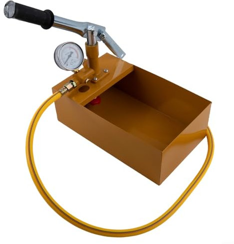 Fauhapyway Construcción de aluminio manual del sistema de válvula doble de la bomba de la prueba de presión hidráulica para calentar la prueba solar de la tubería de agua