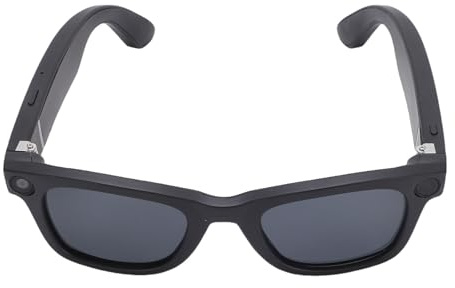 Depisuta Kamera -Sonnenbrille, Intelligente Brille mit KI -Translater, Bluetooth -Musiklautsprecher, KI -Bilderkennung, 12 -Stunden -Spielzeit, 1080p HD -Videoaufnahmebrille
