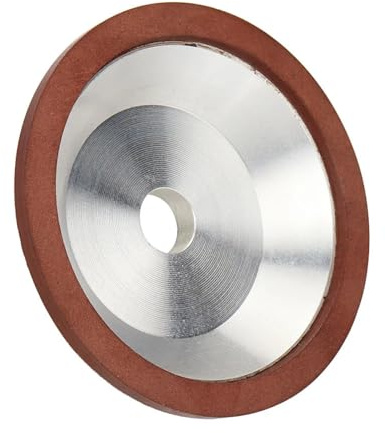 1 disco abrasivo diamantato a tazza - disco abrasivo in resina for lucidatura di metalli, acciaio al tungsteno e frese(150# 125x32x10mm)