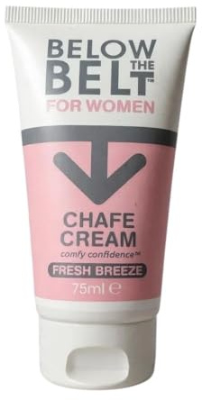 Below The Belt - Crema antirozaduras para mujer, aroma a brisa fresca, 75 ml