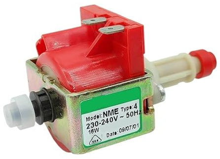 NME4 AC 220V 230V 16W ​​Mini-Elektromagnetpumpe For Kaffeemaschinen, Kolbenpumpe, Hochdruck, Fördermenge 50 Cm³/min