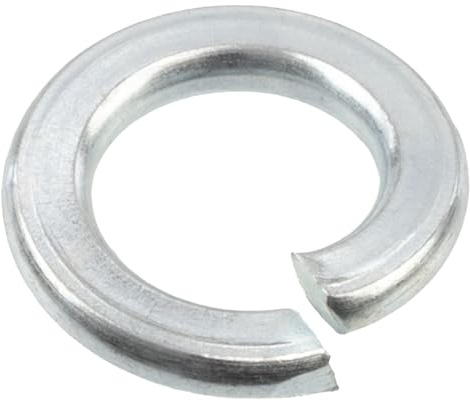 AERZETIX Juego de 120 arandelas elásticas Grower M5 partidas de acero zincado para tornillo M5