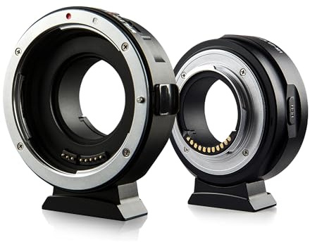 Lens Adapters, Compatibile con obiettivo Canon EF EF-S for fotocamera M4/3 M4TF Adattatore messa a fuoco automatica GH5 GH4 GX85, compatibile con Olympus E-M5 II,For photography