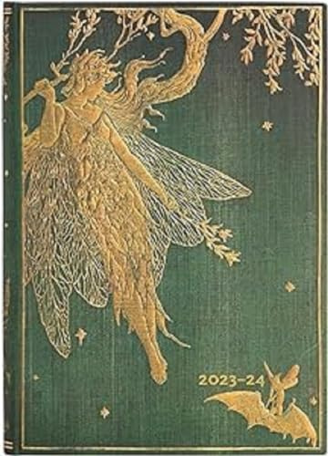 Paperblanks 18-Monatskalender 2023-2024 Lang’s Fairy Books | Horizontal | Midi (130 × 180 mm)
