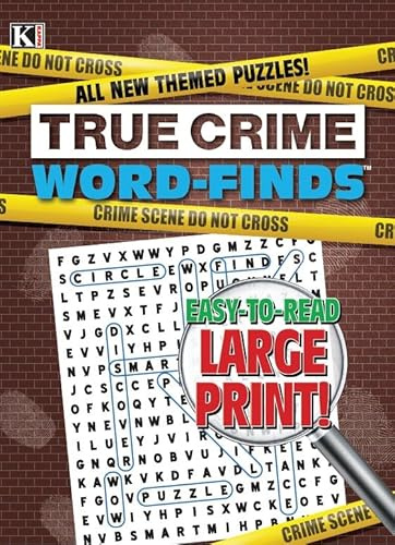 True Crimes Themed Word-Finds Word Search Puzzle Book