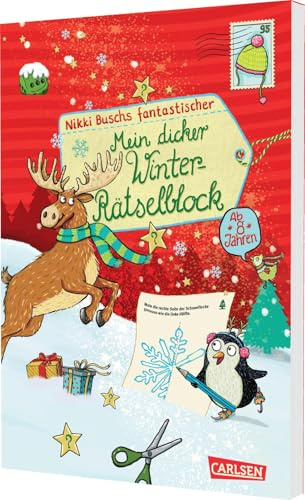 Mein dicker Winter-Rätselblock: Ab 8 Jahren