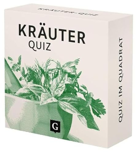 Kräuter-Quiz: 100 Fragen und Antworten rund um Heilpflanzen, Wildkräuter und aromatische Küchenklassiker (Quiz im Quadrat)