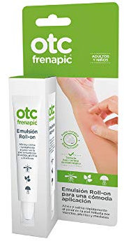 OTC Frenapic Emulsión Roll On, Alivia y Calma el Picor de Forma Rápida, Apto para Picaduras de Insectos, Plantas y Medusas, con Efecto Fresco, a Partir de 1 Mes, 15 ml