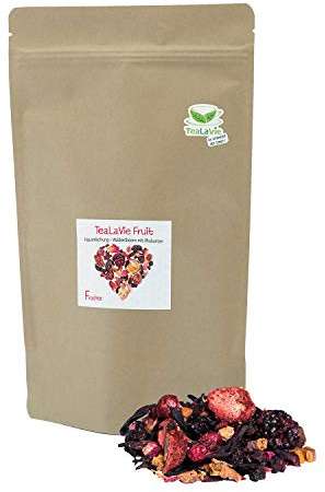 TeaLaVie - Kindertee ohne Zucker - Wald-Erdbeere Rhabarber (200g) TeaLaVie Fruit - Früchtetee lose