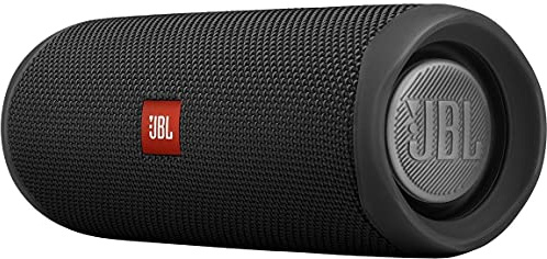 JBL Flip 5 Speaker Bluetooth Portatile - Cassa Altoparlante Bluetooth Waterproof IPX7 - Compatibile con JBL PartyBoost, Fino a 12h di Autonomia, Nero