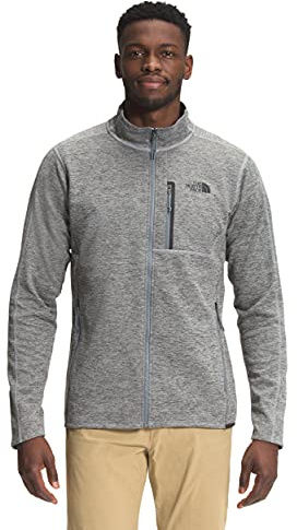 THE NORTH FACE Herren Canyonlands Full Zip, TNF Medium Grey Heather, X-Small