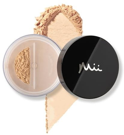 Mii Cosmétiques | Base pour le visage Irrésistible Fond de teint minéral 100% pur | Fond de teint minéral 100% pur primé | Convient aux végétaliens | Crème Précieuse 02